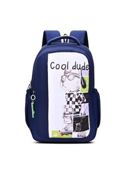 United Colors of Benetton - United Colores of Benetton Unisex High School Backpack Veltri - Navy (7-12 Years)
