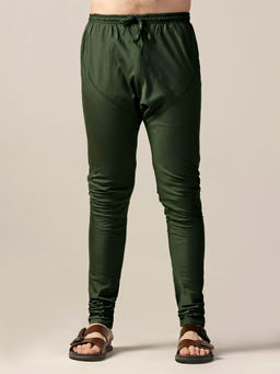 KISAH - Men Olive Churidar