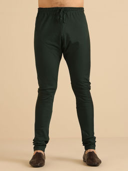 KISAH - Men Bottle Green Churidar
