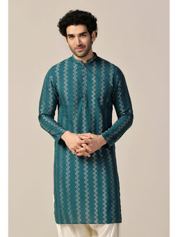 KISAH - Men Green Kurta
