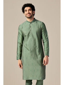 KISAH - Men Green Kurta