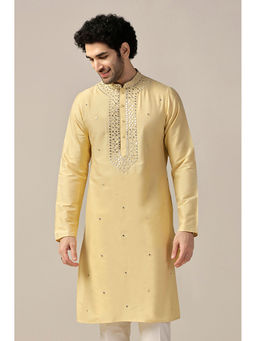 KISAH - Men Yellow Kurta