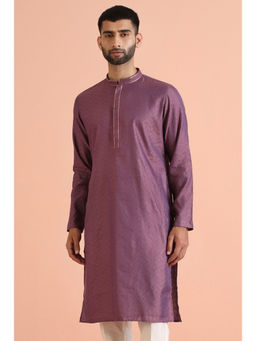 KISAH - Men Mauve Kurta