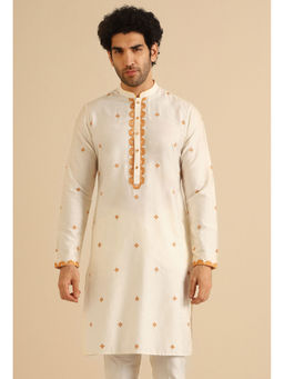 KISAH - Men Off White Kurta