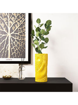The Artment - Resin Riot Of Colour Vase, Yellow Color
