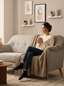Beige color option, Currently selected