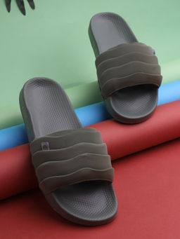 Chupps - Womens Rose Green Casual Sliders