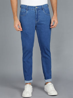 Urbano Fashion - Men Blue Slim Fit Denim Jeans Stretchable