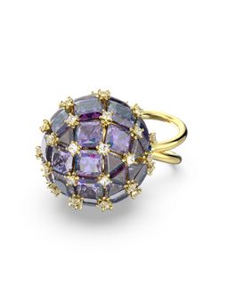 SWAROVSKI - Blue Gold Plated Ring
