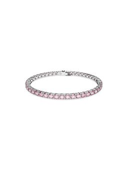 SWAROVSKI - Pink Rhodium Plated Bracelet