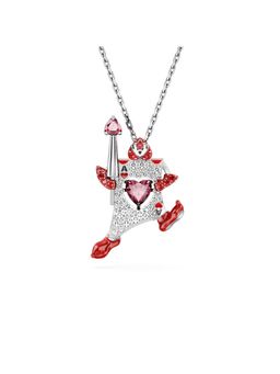 SWAROVSKI - Red Rhodium Plated Pendant