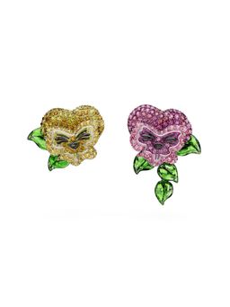 SWAROVSKI - Multi-Color Rhodium Plated Studs
