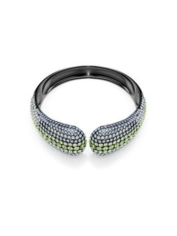 SWAROVSKI - Green Ruthenium Plated Choker