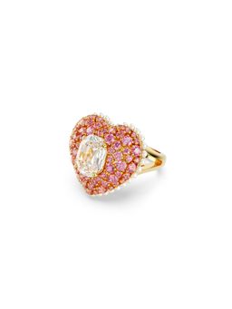 SWAROVSKI - Pink Gold Plated Ring