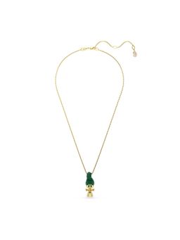 SWAROVSKI - Green Gold Plated Pendant