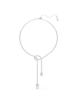 SWAROVSKI - White Rhodium Plated Necklace