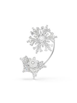 SWAROVSKI - White Rhodium Plated Ear Cuffs & Clips