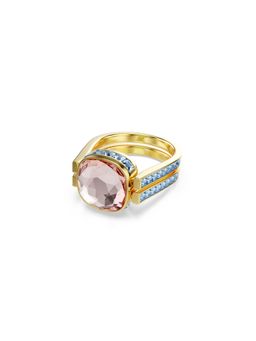 SWAROVSKI - Multi-Color Gold Plated Ring (60)