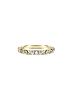 SWAROVSKI - Gold White Gold Plated Ring (52)