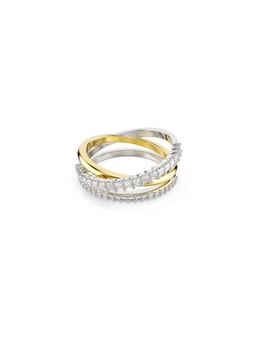 SWAROVSKI - White Rhodium Plated Ring (60)