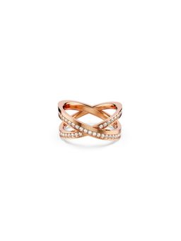 SWAROVSKI - Rose Gold Rose Gold Plated Ring (55)