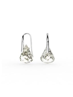 SWAROVSKI - Grey Rhodium Plated Drops & Danglers