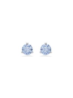 SWAROVSKI - Blue Rhodium Plated Studs