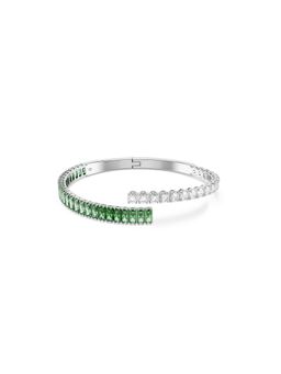 SWAROVSKI - Green Rhodium Plated Bracelet