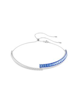 SWAROVSKI - Blue Rhodium Plated Choker