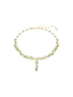 SWAROVSKI - Green Gold Plated Necklace