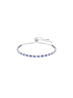 SWAROVSKI - Blue Rhodium Plated Bracelet (M)