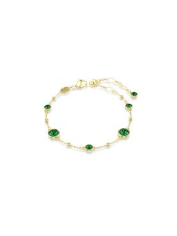 SWAROVSKI - Green Gold Plated Bracelet (M)