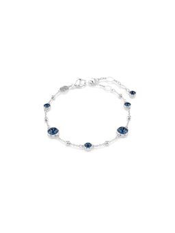 SWAROVSKI - Blue Rhodium Plated Bracelet (M)