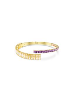 SWAROVSKI - Purple Gold Plated Bracelet (S)