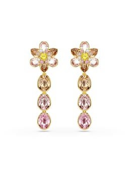 SWAROVSKI - Multi-Color Gold Plated Drops & Danglers