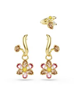 SWAROVSKI - Pink Gold Plated Drops & Danglers