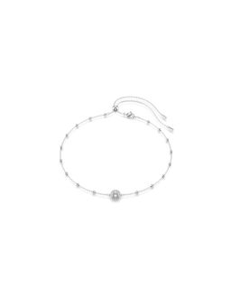 SWAROVSKI - White Rhodium Plated Necklace