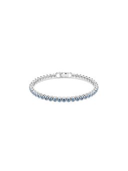 SWAROVSKI - Blue Rhodium Plated Bracelet (M)