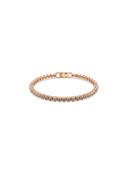 SWAROVSKI - Gold Rose Gold Plated Bracelet (M)