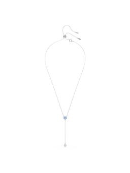 SWAROVSKI - Blue Rhodium Plated Necklace