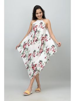 PURYS - Floral Cover-Up Dress
