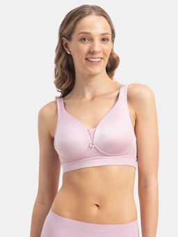 Jockey - 1856 Wirefree Padded Soft Touch Microfiber Elastane T-Shirt Bra-Fragrant Lavender