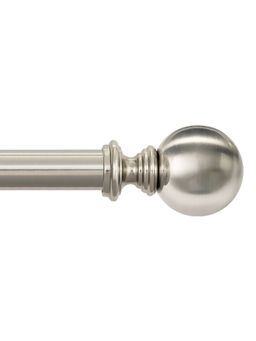 Deco Window - 52-144 Inch Extendable Curtain Rod for Door & Windows