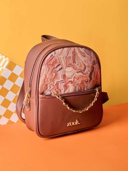 Zouk - Mayra Mini Backpack Nicobar Coral