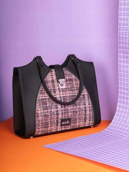 Zouk - Harriet Office BagHandbagCashmere Noir (Pink)