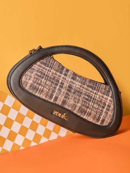 Zouk - Nadia Sling Bag - Cashmere Noir (Copper)