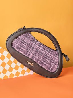 Zouk - Nadia Sling Bag - Cashmere Noir (Pink)