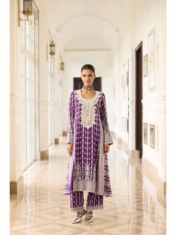 AMAARA JEWELS - Naqsh White Necklace with Earrings