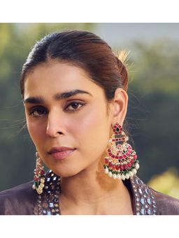 AMAARA JEWELS - Meher Glow White Earrings