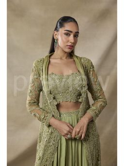 AMAARA JEWELS - Verde Luxe Drops Green Earrings